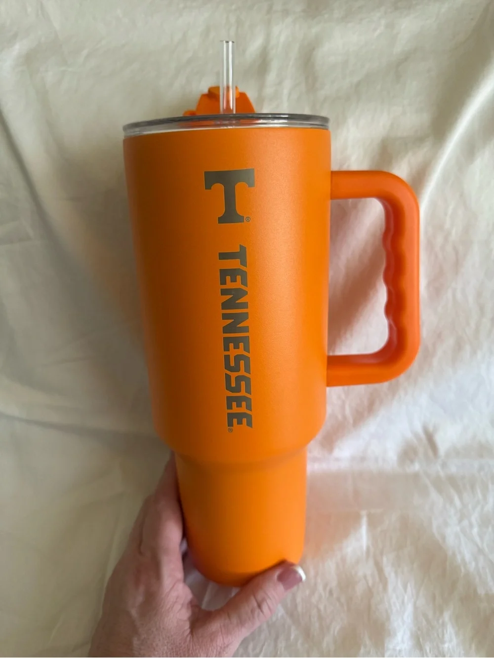 Logo Brands University of Tennessee 40 oz Stainless Steel Tumbler Orange